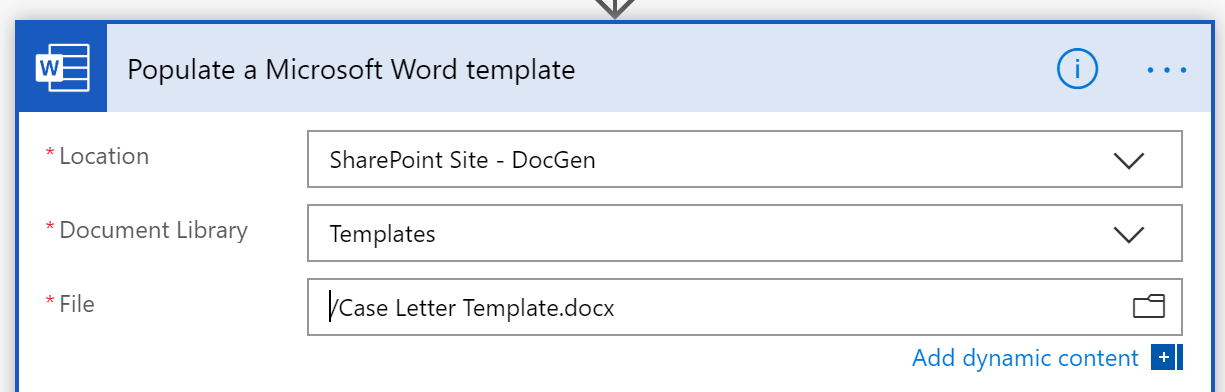  Generate Word Documents From A Template Using Power Automate 