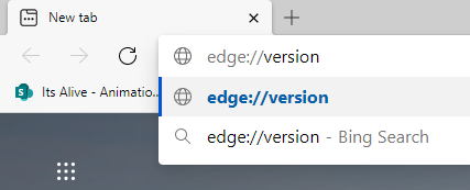 edge://version