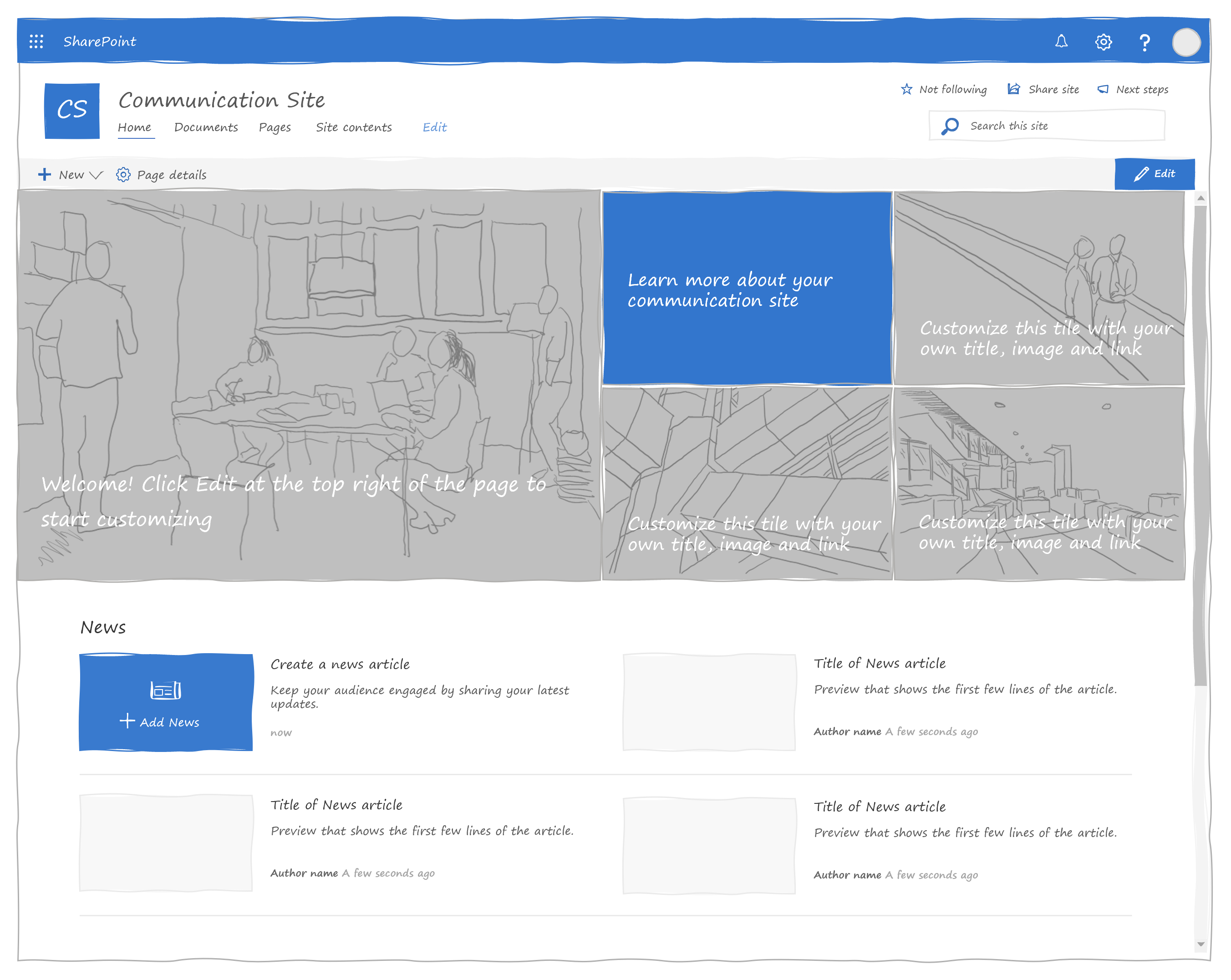 Would you like to create low-fidelity SharePoint wireframes in PowerPoint?
